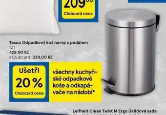 Tesco Odpadkový koš nabídka