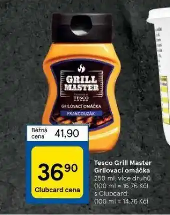 Tesco Grilovací omáčka nabídka
