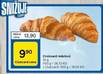 Tesco Croissant máslový nabídka