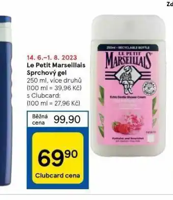 Tesco Le petit sprchový gel nabídka