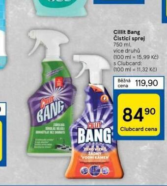 Tesco Cillit bang sprej nabídka
