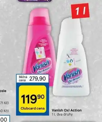 Tesco Vanish oxi action na skvrny nabídka