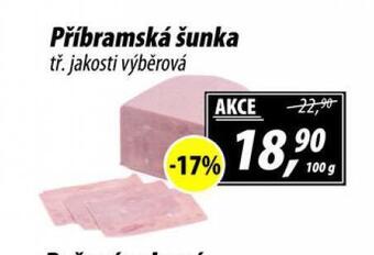 ZEMAN Příbramská šunka nabídka
