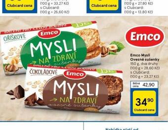 Tesco Emco mysli nabídka