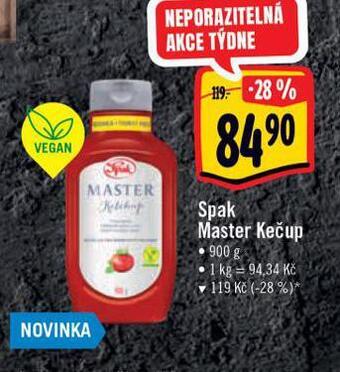 Albert Spak master kečup nabídka