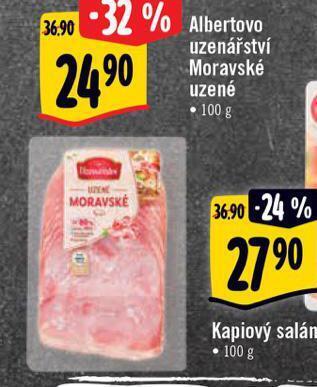 Albert Moravské uzené nabídka