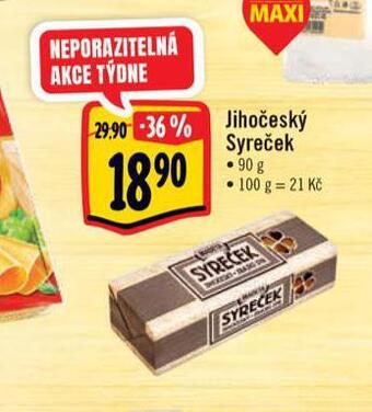 Albert Jihočeský syreček nabídka