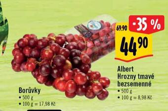 Albert Hrozny tmavé bezsemenné nabídka