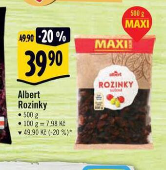 Albert Rozinky nabídka