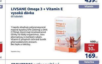 Benu Livsane omega 3 nabídka