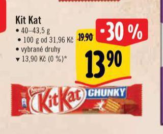 Albert Kit kat nabídka