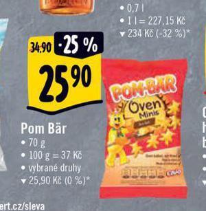 Albert Pom bar nabídka