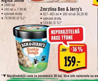 Albert Zmrzlina ben & jerry's nabídka