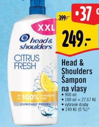Albert Head & shoulders šampon nabídka