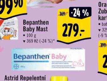 Albert Bepanthen baby mast nabídka