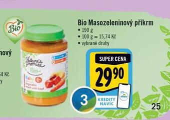 Albert Bio masozeleninový příkrm nabídka