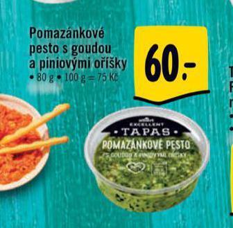 Albert Pomazánkové pesto nabídka