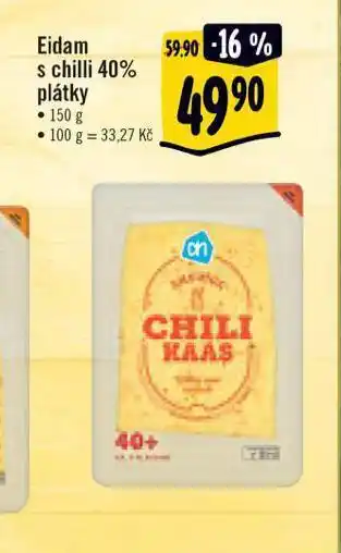 Albert Eidam sýr s chilli nabídka