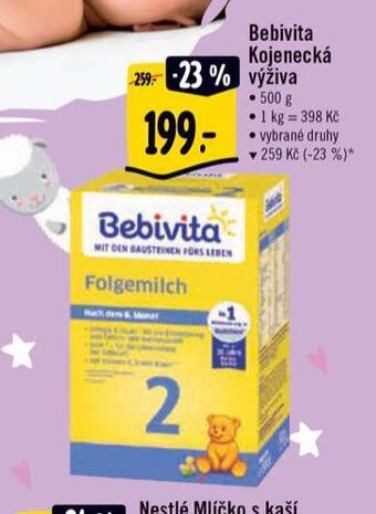 Albert Bebivita kojenecká výživa nabídka