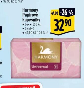Albert Harmony papírové kapesníky nabídka