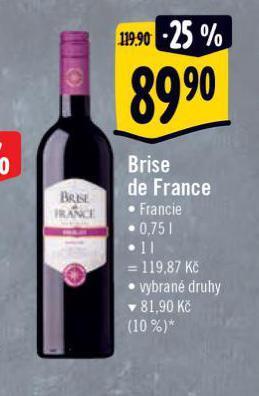 Albert Brise de france nabídka