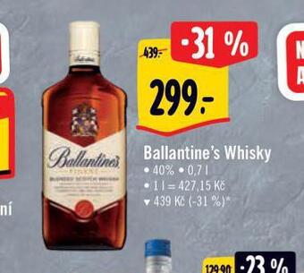 Albert Ballantine's whisky nabídka