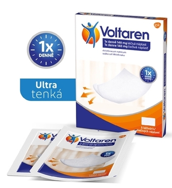Benu Voltaren 1x denně 140 mg léčivá náplast nabídka