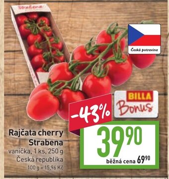 Billa Rajčata cherry Strabena nabídka