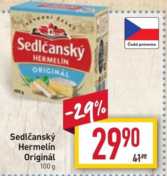 Billa Sedlčanský Hermelín Originál 100 g nabídka