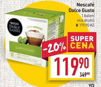 Billa Nescafé Dolce Gusto nabídka