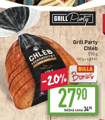 Billa Grill Party Chléb 570 g nabídka