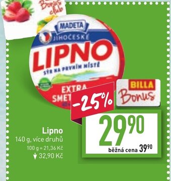 Billa Lipno nabídka