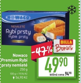 Billa Nowaco Premium Rybí prsty nemleté nabídka