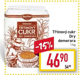 Billa Třtinový cukr Dry demerara nabídka