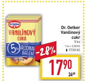 Billa Dr. Oetker Vanilinový cukr nabídka