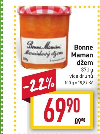 Billa Bonne Maman džem nabídka
