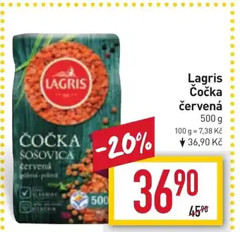 Billa Lagris Čočka červená nabídka