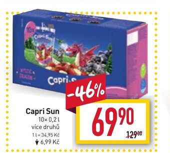 Billa Capri Sun nabídka
