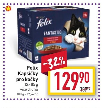 Billa Felix Kapsičky pro kočky nabídka