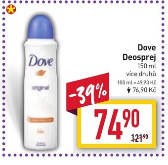 Billa Dove Deosprej nabídka