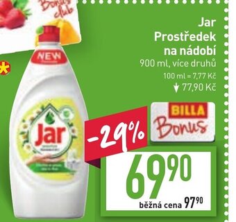 Billa Jar Prostředek na nádobí nabídka