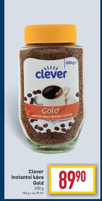 Billa Clever Instantní káva Gold nabídka