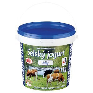 Tesco Hollandia selský jogurt bílý 1kg nabídka