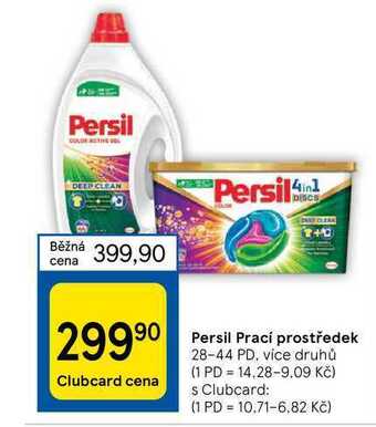 Tesco Persil prací prostředek 28-44 pd nabídka