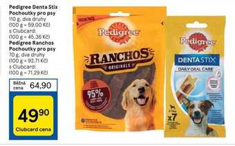 Tesco Pedigree denta stix pochoutky pro psy 110 g nabídka