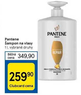 Tesco Pantene šampon na vlasy 1 l nabídka