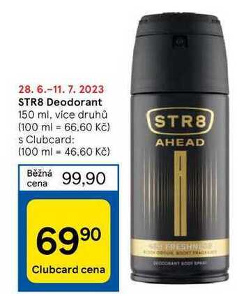 Tesco Str8 deodorant 150 ml nabídka