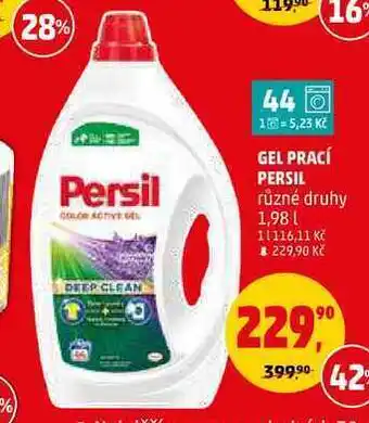 Penny Market Gel prací persil, 1,98 l nabídka