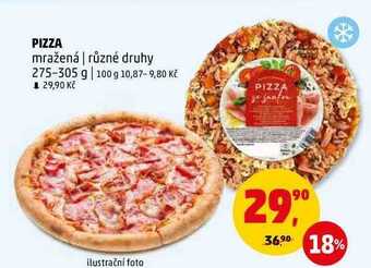 Penny Market Pizza, 275-305 g nabídka