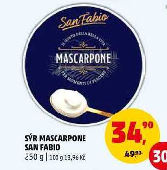 Penny Market Sýr mascarpone san fabio, 250 g nabídka